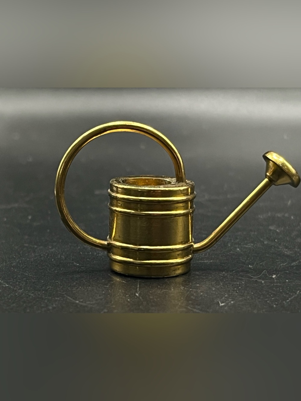 Miniature Brass Watering Can Dollhouse Holland